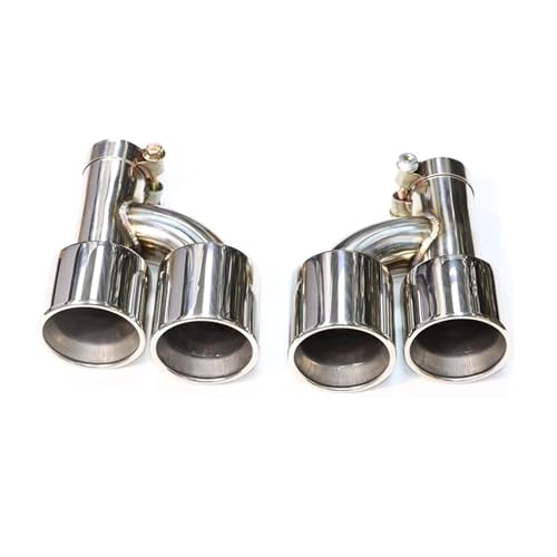 Embout échappement en acier inoxydable look M5 pour BMW 535i F10 F11 design élégant