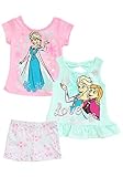 Disney Toddler Girls' Frozen 3 Piece Short Set