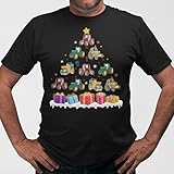 Zoom IMG-1 vulfire maglietta uomo natale albero Zoom IMG-1 vulfire maglietta uomo natale albero