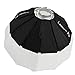 Aputure Lantern Softbox Soft Light Modifier, Aputure Space Light Upgraded in 2019 for Aputure 300D Mark II 120D 120T 120D Mark II 300D and Other Bowens Mount Light + UKHP Cleaning Cloth