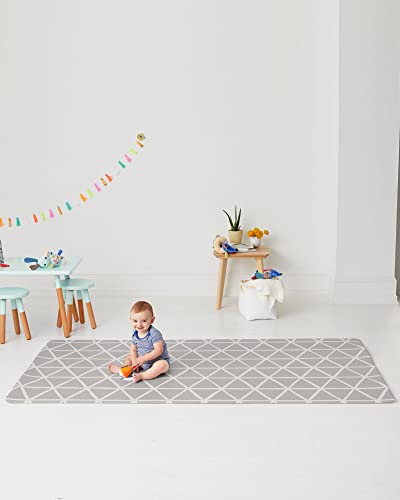 Skip Hop Baby Play Mat, Reversible Foam Floor Mat, 86" X 52", Vibrant Village #TOP6