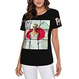 Pink^Singer Madame T-Shirt Chemise pour Madame Rond en Coton T Shirt Manche Courte Tops Logo Graphic Tees