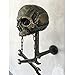 Produktbild Motorcycle Skull Helmet Holder, Helmhalter Wand Skull Kopfhörerhalter Biker Helm, Motorradhelm Halterung Wand Für Mäntel, Fahrradhelmhalter Motorradhelme Baseball Helme Wandhalte (C)