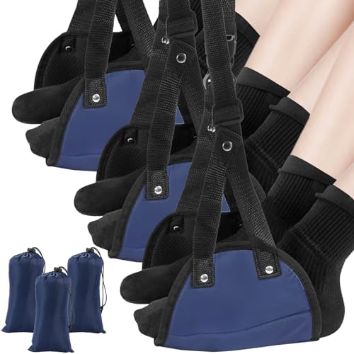 3 Packs Airplane Footrest, Foot Hammock for Plane