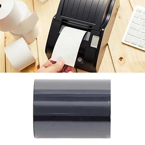 Label Ribbon, Black Thermal Transfer Ribbon Resin, Thermal Transfer Ribbon Compatible for TSC, for Argox, for, for 110mm*300m, Impact Printer Ribbons (80mm*300m) - Image 4