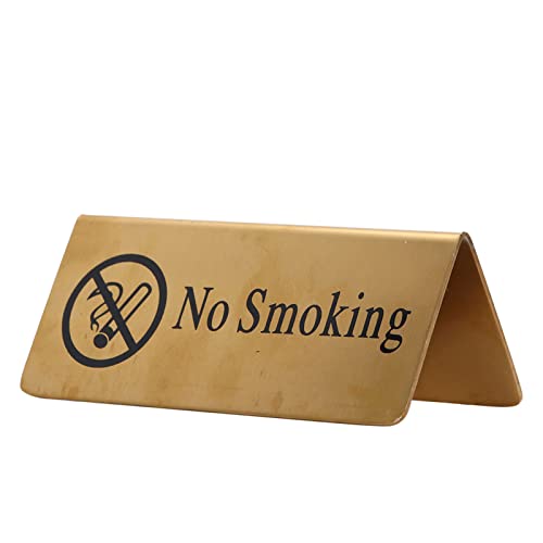 No Smoking Table Sign