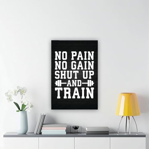 Affiche de motivation pour vaincre la procrastination lors des entraînements à domicile
