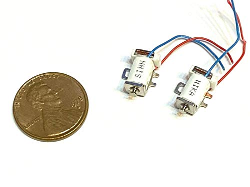 2 Pieces Miniature Solenoid Suction Rod Push Pull Micro 5v 6V Electromagnet c21