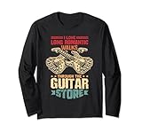 Gitarrenladen Gitarre Gitarrenspieler Gitarrist Langarmshirt