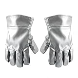 Amagogo Heat Resistant Welding Gloves,Aluminum Foil Mitts Work Gloves Welder Mitten for Fireplace Camping Women Men Pot Oven Foundry