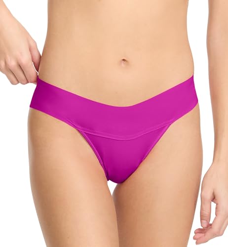 Thong hanky panky Breathe Hot Fuchsia sous-vêtement respirant taille M