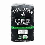 The Bean Coffee Company Organic 50/50 French Roast, 50% Decaf, Dark Roast, Whole Bean, 5-Pound Bag