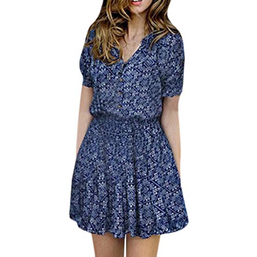 Robe d'été florale col en V : le confort absolu contre la chaleur
