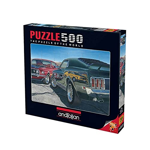 Anatolian 500 Piece Puzzle - Mach Speed Puzzle, Multicolor #3548