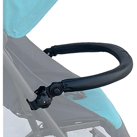 Sicherheitsbügel kompatibel mit Cybex Libelle Kinderwagen,buggys Zubehör Verstellbarer Frontschutz Handlauf,Stoßstangen (PU Leather Sicherheitsbügel) Cover