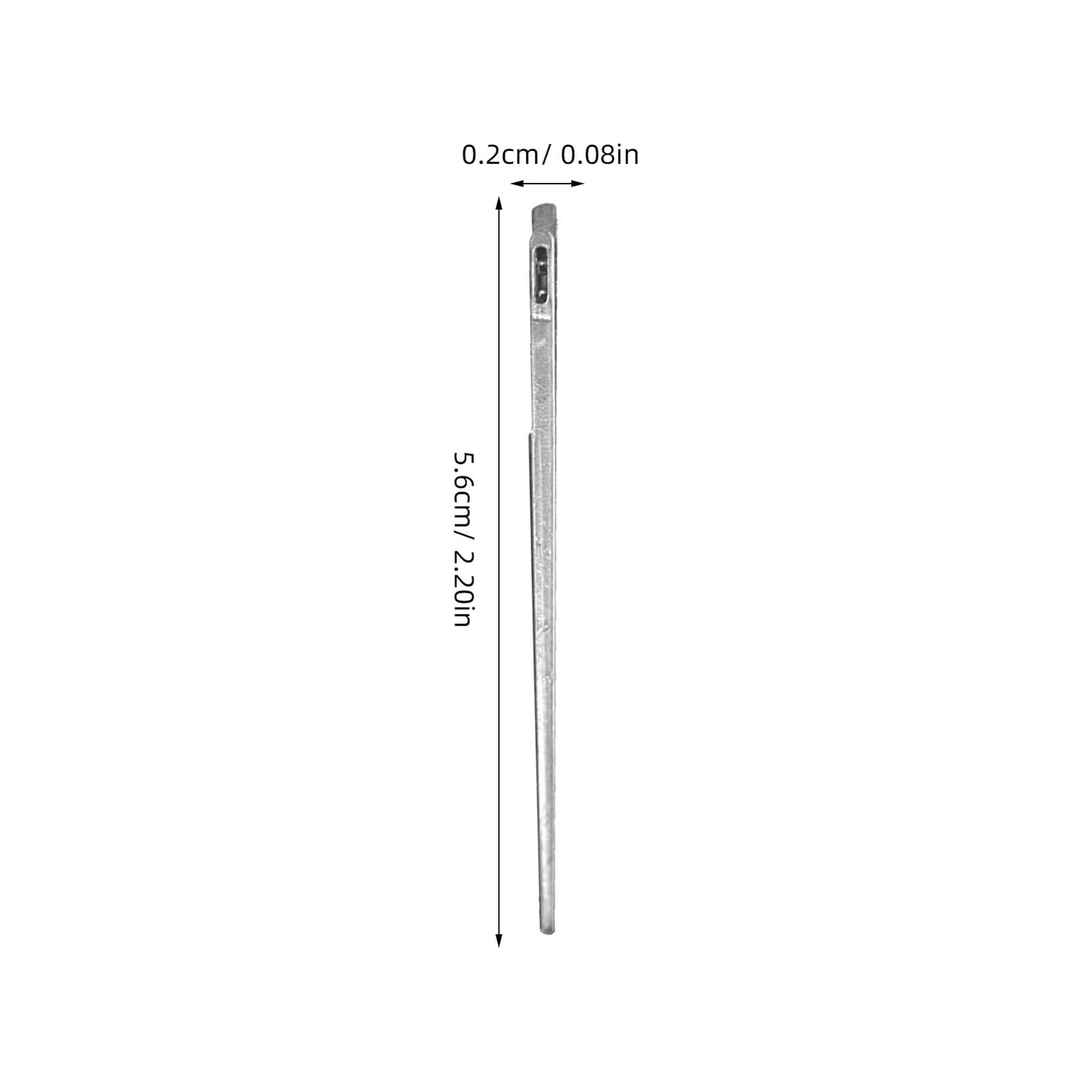 Set Da 34 Aghi Per Cucito A Mano In Pelle E Tessuti Spessi, Con Custodia In Legno, Inclusi Aghi Curvi E Dritti, In Acciaio Inossidabile