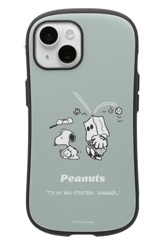iFace First Class KUSUMI �X�k�[�s�[ PEANUTS iPhone 15/14/13 �P�[�X MagSafe �Ή� MagSynq (�����݃O���[��/�싅) �y �A�C�t�F�C�X iphone15 iphone14 iphone13 �J