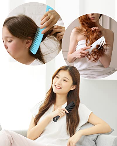 Peines desenredantes para cabello rizado, 6 piezas miniatura 5
