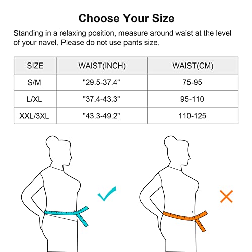 Cueheat Back Brace For Lower Back Pain Relief - Lumbar Support Belt For Women, Adjustable Back Support Belt With 5 Stays, Lower Back Brace For Scoliosis, Disc Herniation, Heavy Lifting Work(37”-43”) #TOP4