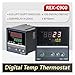 PID Temperature Controller REX-C900 Digital PID Temperature Controller Universal Input 4-20mA Output Solid State Relay Industrial Thermostat(C900 8AN)