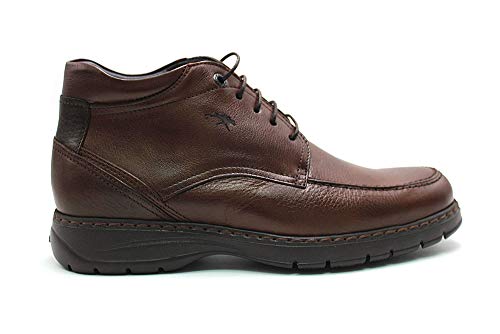 FLUCHOS 9143 Bota Piel Cordones Piso Light Hombre Tabaco 44