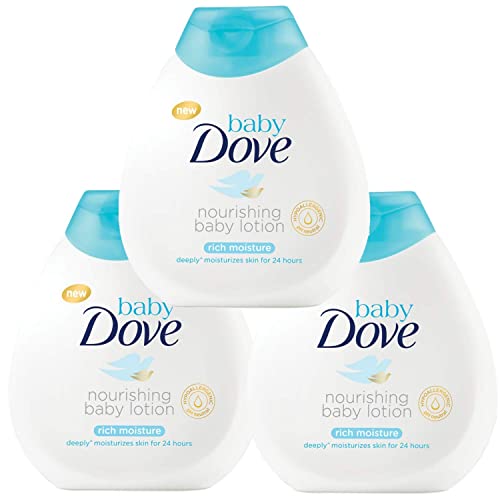 Dove, Baby Rich Moisture Body Lotion – 20.4 Fl Oz (Pack of 3)