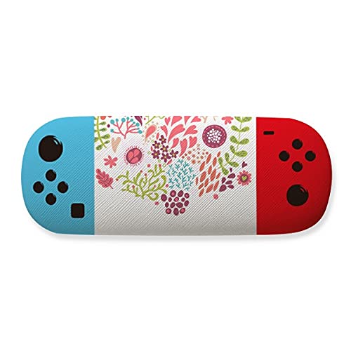 Étui de rangement pour lunettes de jeu cadeau original fleurs