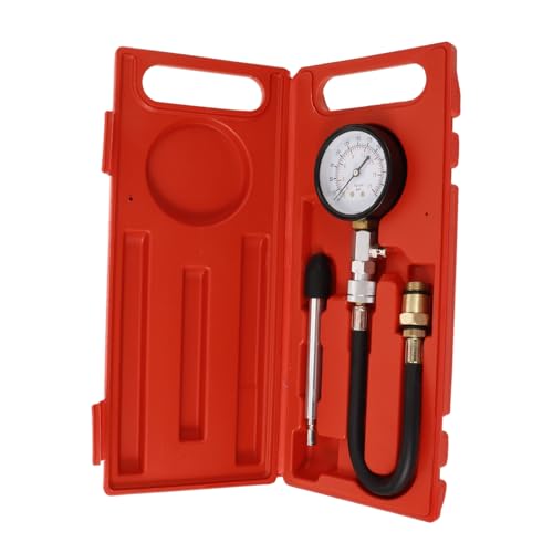 OSOLADY 1set Engine Cylinder Compression Tester Kit Automotive Pressure Gauge for Accurate Engine Analysis and Maintenance
