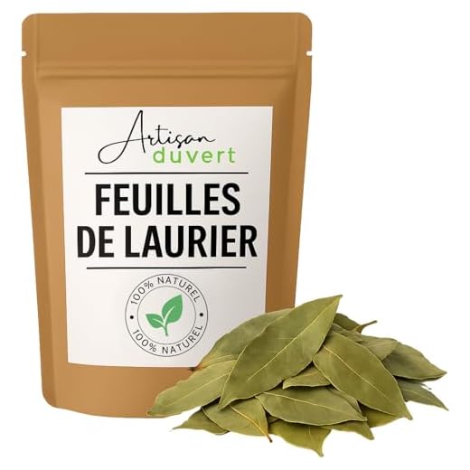 Feuille de laurier BIO pour infusion, cuisine biologique 50g - L'Artisan du Vert