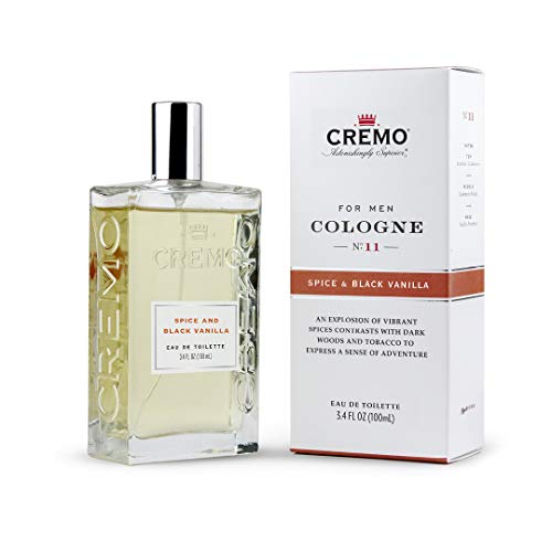 CREMO ASTONISHINGLY SUPERIOR Eau de Toilette per Uomo Spezie e Vaniglia Nera 100ml - Profumo Speziato - Regalo per Uomo