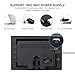 TOGUARD Portable Monitor 7 Inch IPS Small HDMI Security Monitor USB Powered HD 1024x600 Computer Display Screen with AV VGA Input, Touch Keys, Built-in Speakers, Remote Control for Raspberry Pi PC
