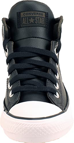 Image of Converse Men's Street Leather High Top Sneaker, Black /Cargo /Khaki
