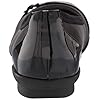 Clarks-Womens-Sara-Tulip-Ballet-Flat Clarks Women's Sara Tulip Ballet Flat, Black Leather/Patent Combi, 7