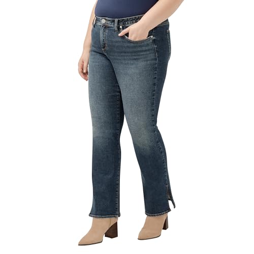 Jag Jeans Women's Plus Size Eloise Mid Rise Bootcut Jeans2