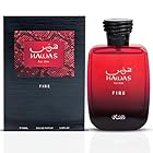 RASASI Hawas Fire Eau De Parfum Men Spray 100ML(3.4 Oz) - Bold Arabian Perfume For Men With A Fiery Essence - Indulge In A Luxurious, Long Lasting Perfume That Captures Masculine Elegance And Strength