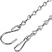 EBOOT 2 Pcs Hanging Chain for Bird Feeders, Planters, Lanterns and Ornaments (Silver,35 Inch)