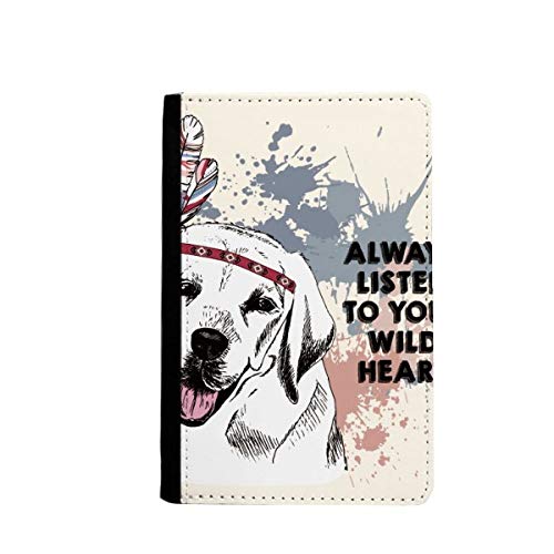 Étui portefeuille de voyage passeport aquarelle classique une finition artistique