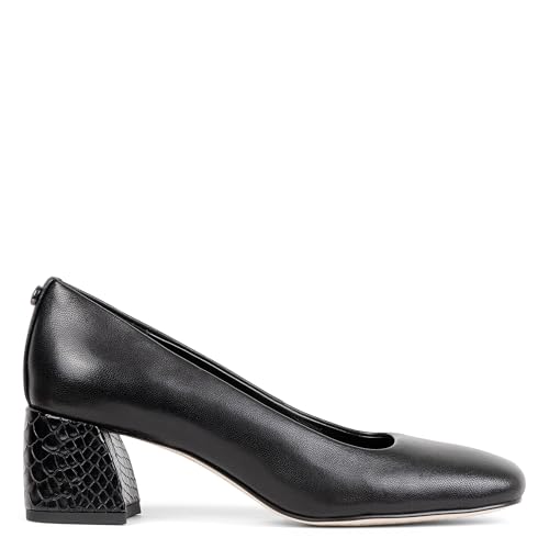 Image of Donald Pliner Women's Aquarius 2 inch Block Heels, Square Closed Toe Chunky Heels for All Day Wear