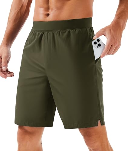 MAGCOMSEN Men's Running Shorts Lightweight Quick Dry Athletic Gym
