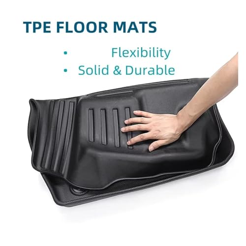 Tapis de sol de voiture VW ID.3 2021-2023 anti-boue imperméable - 6