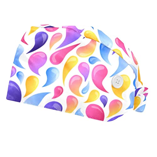 Chapeaux de travail multicolores JDEZ confortables pour hommes et femmes