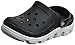 Produktbild crocs Unisex-Erwachsene Duet Sport Clog, Black/White, 43/44 EU