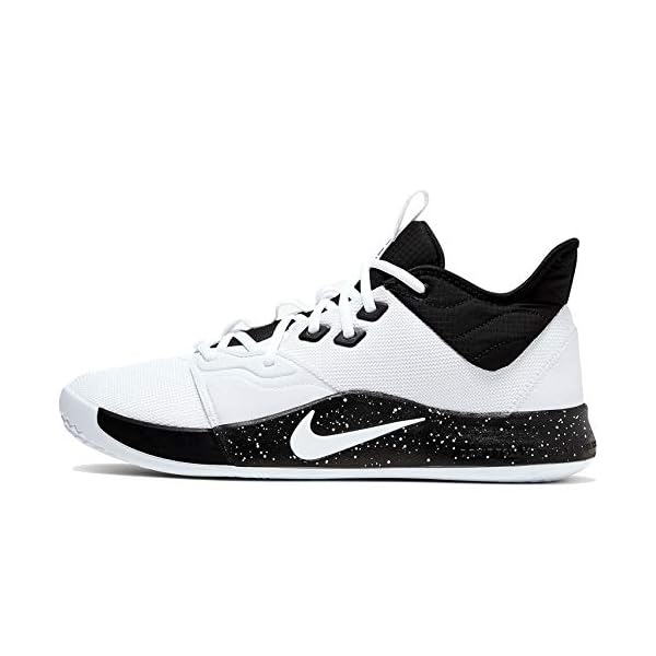 paul george 3 black white