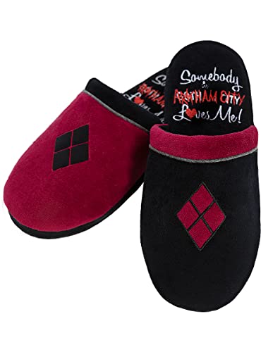 Funidelia | Zapatillas de casa Harley Quinn para mujer Superhéroes, DC Comics - Accesorios &...