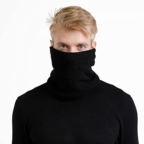 Image of Winter Scarf Neck Warmer Gaiter Face for Men Women Warm Fleece Ski