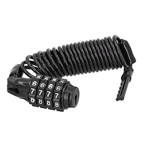 Candado para Casco de Motocicleta con Combinación 4 Dígitos miniatura 2