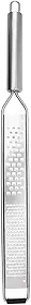 Mimo Style Ralador Zester 2 Faces em Inox. Prático para Ralar Queijo, Casca de Limão, Gengibre, Coco e Mais, Produto Leve, Prático e Fácil de Manusear, Material Inox