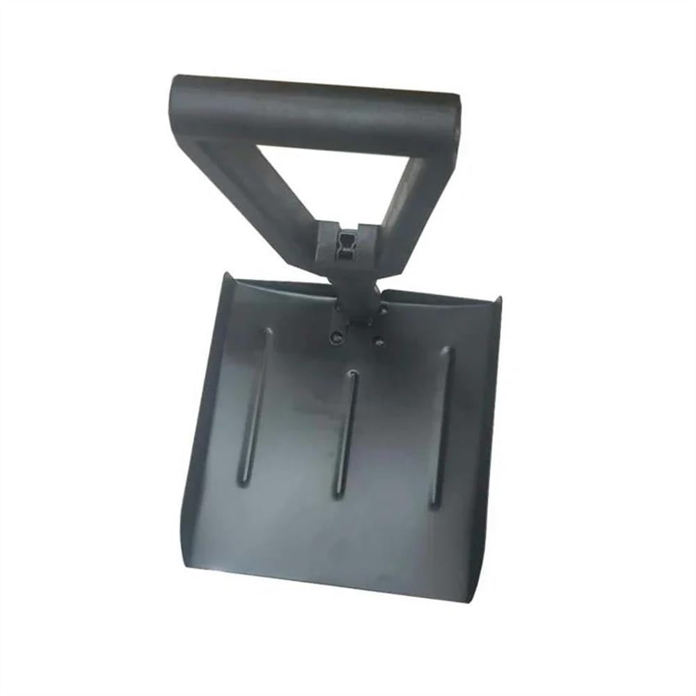 Rascador de hielo para coche Pala De Nieve De Emergencia Para Coche, Pala De Nieve Plegable Aluminio, Pala Utilitaria Deportiva Ligera Con Bolsa Para Coche Camping Al Aire Libre Rascadores de hielo pa