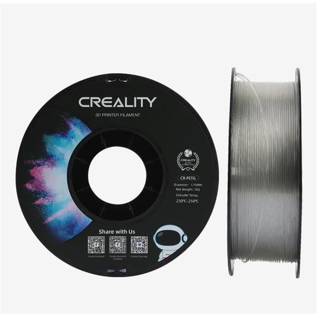 Creality CR PETG 1Kg Filament (Transparent) (B094YKZLNN) Amazon Price History, Amazon Price Tracker