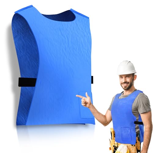 TAILIKANG Cooling Ice Vest for Men Women Adjustable Evaporative Cooling Vest for Hot Weather Perfect for Summer and Sports Lightweight Reusable